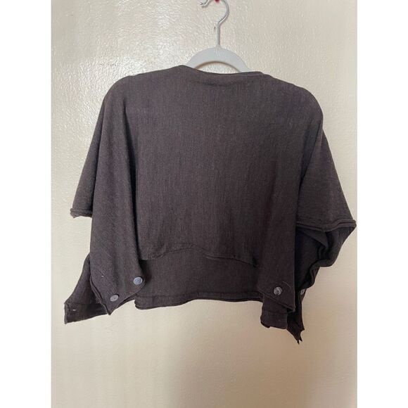 Moth Anthropologie Womens Tunic Shawl Size S/M Wool - Picture 2 of 5
